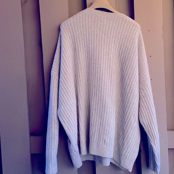 Nordstrom cable knit embellished sweater new no tags - Picture 5 of 7